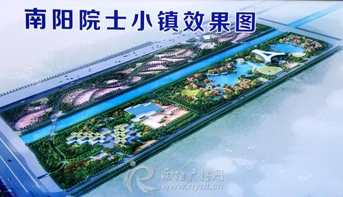 南陽院士小鎮效果圖