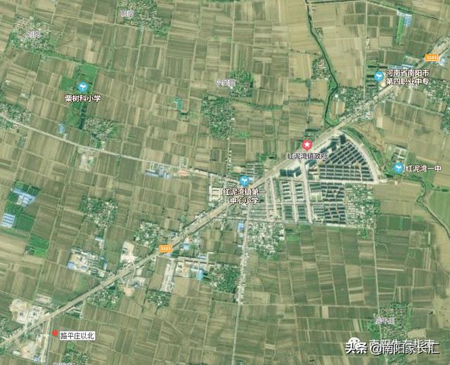 南陽市二環邊：第十八完全學校開工了